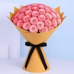 Imported Rose Bouquet – 80 Flowers