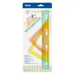 MILAN New Look Set of 4 rulers