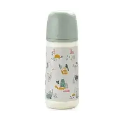 Suavinex Baby bottle pacifier walk in the park Green 360 ml