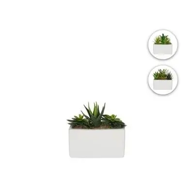 Artıfıcal Plant In Ceramıc Pot