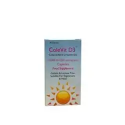 ColeVit D3 (Colecalciferol 10,000iu) 30 Capsules
