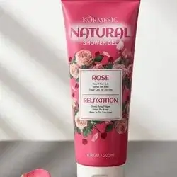 Kormesic Natural Rose Shower Gel (200ml)