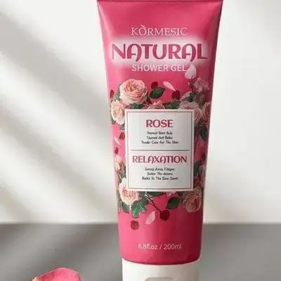 Kormesic Natural Rose Shower Gel (200ml)