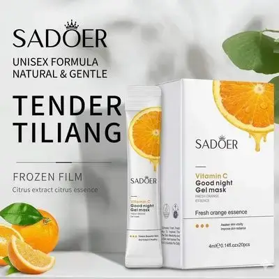 SADOER Vitamin C Goodnight Gel Mask (20pcs x 4ml)