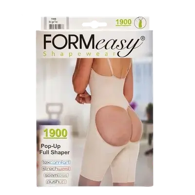 Shapewear Pop-Up Full Shaper Large Beige 1900 _ Formeasy