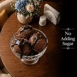 Italian Chocolate Ice Cream (No Added Sugar)