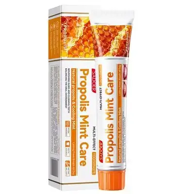 Propolis mint care toothpaste 98% natural Fluoride free toothpaste