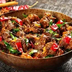 Mutton Meat Tawa