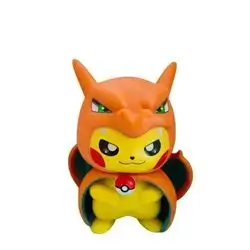 SMALL FIGURE POKEMON PIKACHU 4 EYES E2