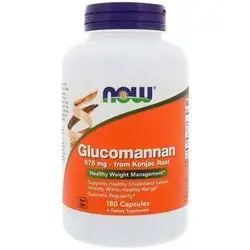 Glucomannan 575mg - from konjac Root 180 Veg Capsules