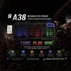 Keyboard Wireless A38