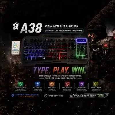 Keyboard Wireless A38