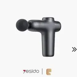 Yesido MG01 Percussion Massage Gun Multi-Speed High-Frequency Deep Tissue Massager - Black