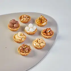 Tart With Chocolate And Nuts