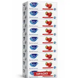 Fine Sensations - Strawberry Scented Facial Tissues 250 x 2ply - PACK 10
