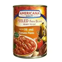 Peeled Fava Beans With Tomato Paste Americana 400g