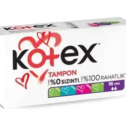 kotex tampon 16mini