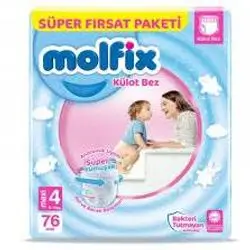 Molfix 4 - 76 Pcs