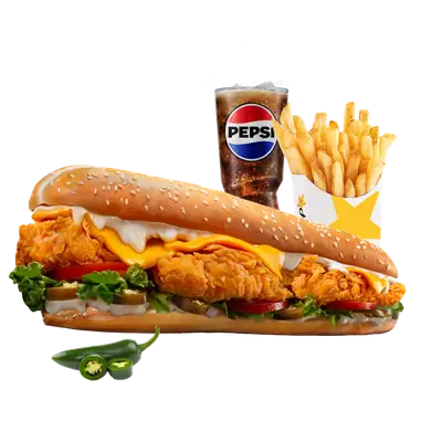 Tornado Chicken Jalapeno Ranch Combo