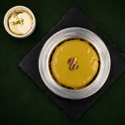 Kunafa with Pistachio Sauce