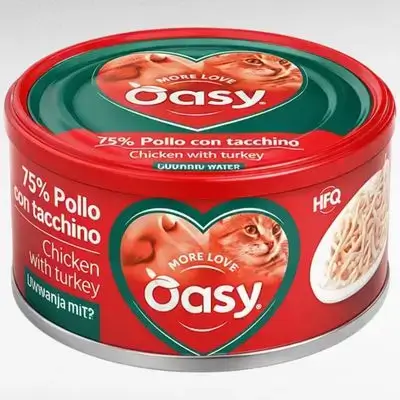 Oasy Chicken & Turkey 70g