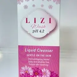 LIZI Wash pH 4.2 Liquid Cleanser GENTLE ON THE SKIN 250ml