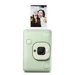 Fujifilm Instax Mini LiPlay Hybrid Instant Camera Set (Matcha Green)