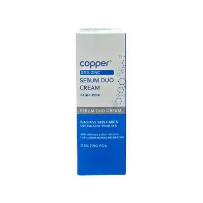 Copper Sebum Duo Cream 0.5% Zinc PCA