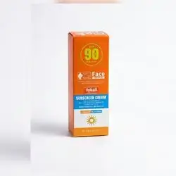 Vokali Face Mineral Sunscreen Cream SPF +90