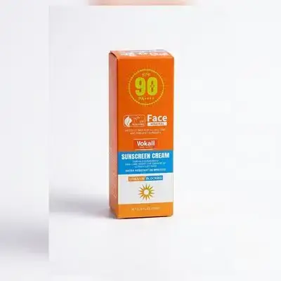 Vokali Face Mineral Sunscreen Cream SPF +90
