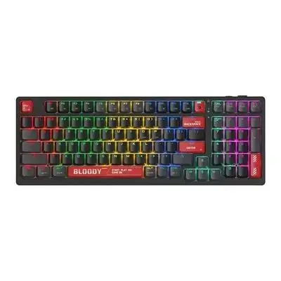 Bloody WS98 DUAL-CORE Wireless Red Switch Mechanical Gaming Keyboard