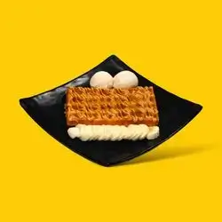 Waffles With Lotus Sauce
