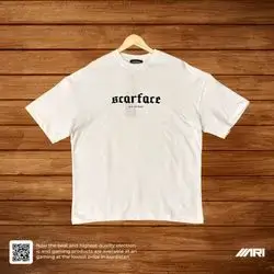 ESCOBAR T-SHIRT SCARFACE BIG FATHER WHITE SMALL