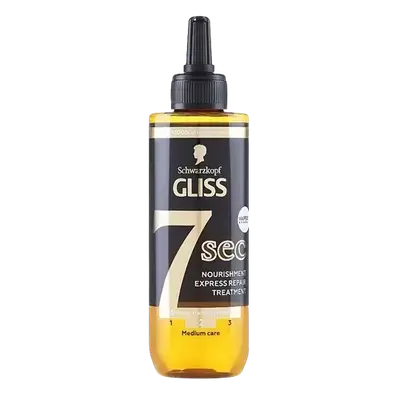 Gliss 7 Sec Express Repair Treatment For Damaged And Dry Hair 2 MEDIUM CARE 200ml _ Schwarzkopf