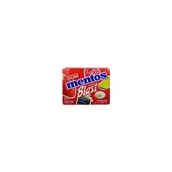 Mentos Red Fruit Blast Lime Gum 8Pcs