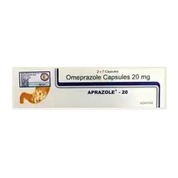 APRAZOLE (Omeprazole 20mg ) 14 Capsules _ ajanta