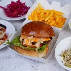 Beef Burger With Cheese