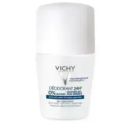 Vichy - Roll-on Antiperspirant for Sensitive Skin, Fragrance-Free, 40ml