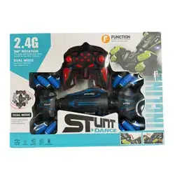2.4G Remote Control Stunt Dance RC Car – Blue
