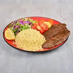Meat  with Burgul