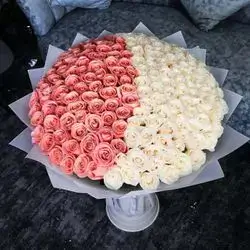 Imported Natural Flower Bouquet – 139 Flowers