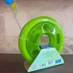 Crazy cat toy Happy Hoop Green