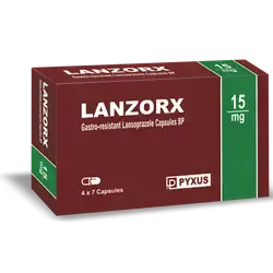 Lanzorx 15mg Pyxus 28 capsules