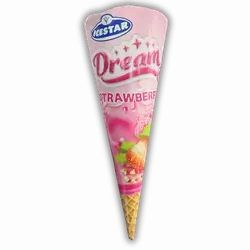 Ice Cream Kobaa Strawberry Ice Star 100 ml
