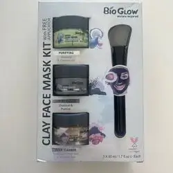 Bio Glow Clay face mask kit 