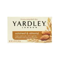 Oatmeal & Almond Moisturizing Bath Bar Soap 120g _ YARDLEY LONDON