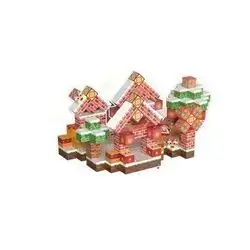 Minecraft Magnetic Building New Year Cottage 110pcs