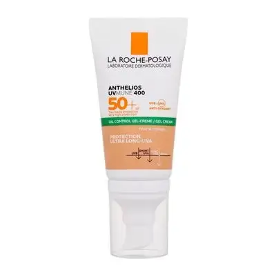 La Roche-Posay Anthelios Oil Control Gel Cream Dry Touch Tinted Sunscreen SPF 50 - 50ml | لاروش بوزيه كريم واقي شمسي مع لون بعامل حماية 50 - 50 مل