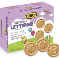 BABY BISCUIT LETTERINE ITALY