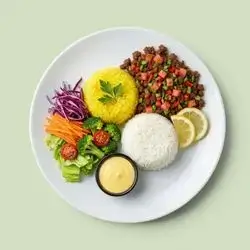 Minced Meat and Diet Rice